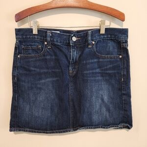 Like New/EUC Gap Denim Mini Skirt Size 29